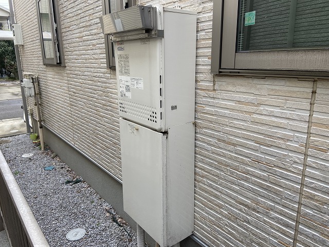 船橋市でエコジョーズ給湯器の取り替え工事のみのご依頼